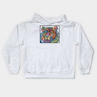 Rainbow Tiger Kids Hoodie